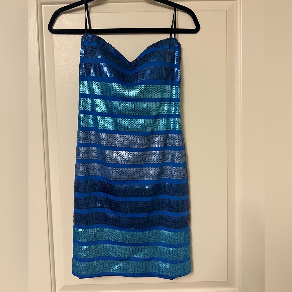 NWT mini sequined dress, size large